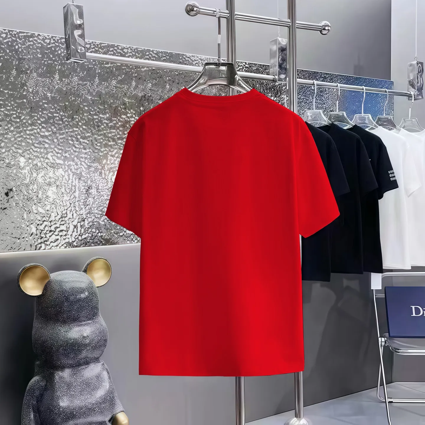 Maison 1:1 300 1×1 Same Style logo OXS 200 ：Black，White， ，Red， Gray Size：XS-L